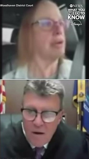 Judge scolds woman for appearing virtually in court while driving