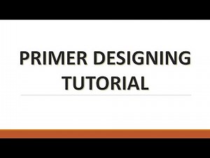 Primer designing (Tutorial) - NCBI, NEB Tm calculator and Reverse complement