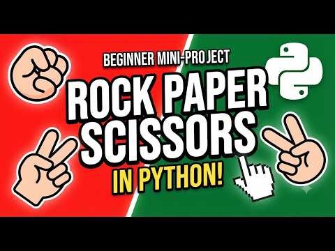 Build a Rock, Paper, Scissors Game in Python! 🎮 | Python Mini Project for Beginners