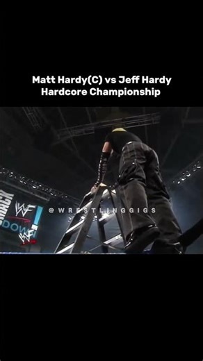 Matt Hardy vs Jeff Hardy – Hardcore Championship Match Highlights #wwe #matthardy #jeffhardy