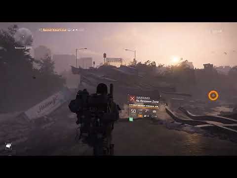 The Division 2 Manhunt Mission: Roosevelt Island: Alani Kelso gameplay walkthrough and scene (Solo)