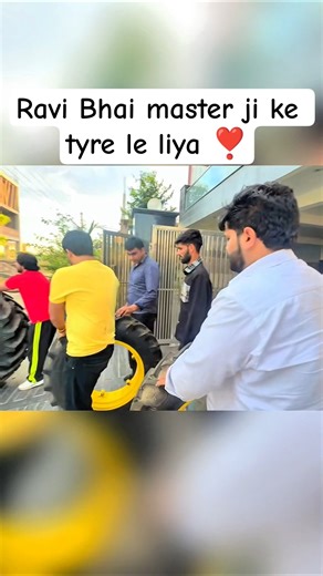 Ravi bhai ne master ji ke purane system tractor ke tyre le liya ❣️❣️👑👑🔥❤️😍🥰