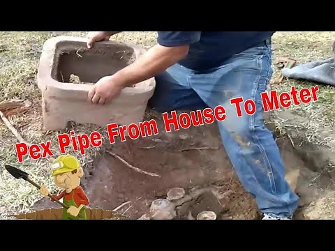 DIY PEX Water Main Replacement! | Old PVC to New PEX Water Line Install