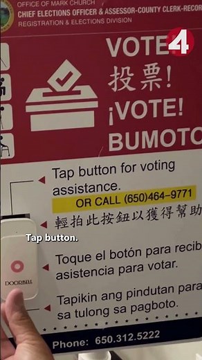 San Mateo voter finds unattended voting center