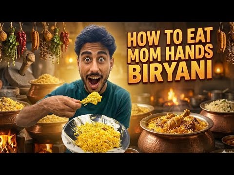 How to Eat Biryani (full tutorial)