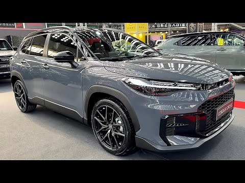 TOYOTA COROLLA Cross GR SPORT Facelift 2026 - visual REVIEW (Hybrid, AMAZING GREY color)
