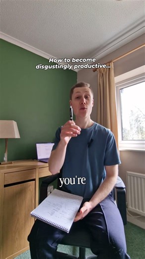 4 Habits For Becoming Disgustingly Productive
