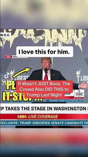 Trump Crowd Turns on Him—And It Wasn’t Just Boos #Trump #MAGA #Politics