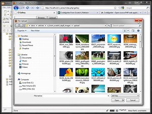 CodeIgniter Part 9 - File Uploading and Image Manipulation