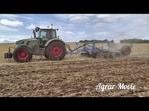 Fendt S4 720 vario // Lemken rubin 9 // déchaumage de colza