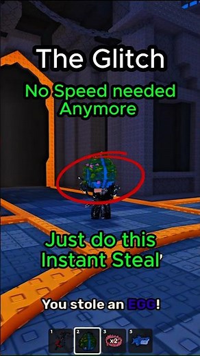 🤑 🤑*New* Overpowered GameBreaking Glitch!!Use it before fix.Steal an egg#roblox #stealanegg #glitch