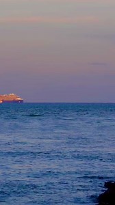 Timelapse of Celebrity Beyond Cruise Ship filmed from the Haulover Inlet jetty in Bal Harbour, Florida | Joseph Levy