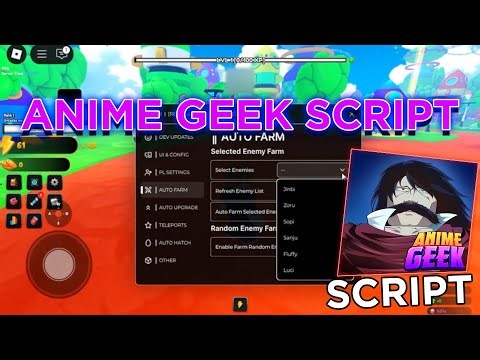 Roblox Anime Geek Script - Auto Farm, Auto Hatch, Auto Upgrade, Kill Aura *NO KEY* (2025)