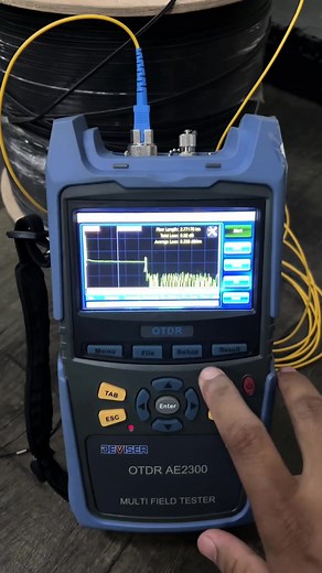 Tutorial Penggunaan OTDR Diffuser AE 2300 di Lapangan