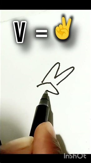 How To Draw Hand Emoji|Victory emoji #short #shortsfeed #art #drawing #imoji