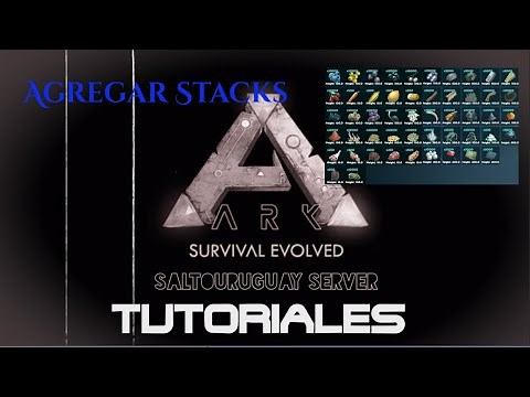 📚Como CONFIGURAR y AGREGAR Stacks de objetos en los servidores ARK PC, PS4, XBOX 𝐀𝐂𝐓𝐔𝐀𝐋𝐈𝐙𝐀𝐃𝐎 𝟐𝟎𝟐𝟐