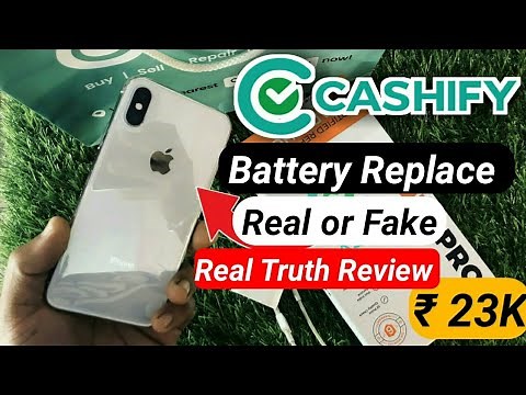 CASHIFY Refurbished iPhone Battery Replace Real Review