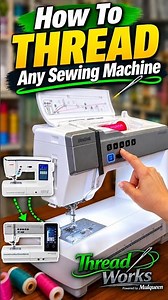 How to Thread ANY Sewing Machine 🧵✂️