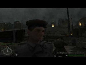 Call of Duty 1 | Stalingrad Riverbank Mission Gameplay