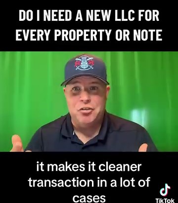 1K views | Do I need a separate entity for every note or piece of property that i own? Nope! But it is good to have several depending on what you are doing. #noteinvesting #realestateinvesting #realestateinvestor #realestate #assetprotection #llc | Scott Carson | Facebook