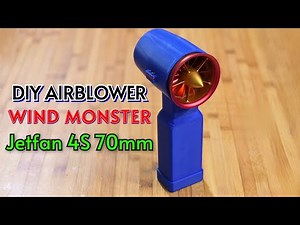 Custom DIY Handheld Jetfan Blower – Insane Wind Power