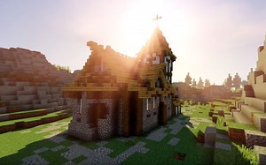 【 Madnes64】Minecraft中世纪教堂教程（#1 中欧）