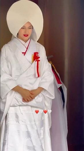 Traditional Japanese wedding ceremony in Misogi Shrine, Yamanashi ⛩️