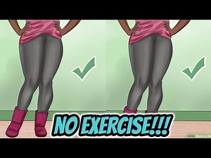 HOW TO GET THICK THIGHS IN 2 MINS| NO EXERCISE!