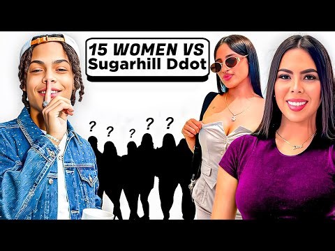 15 MUJERES VS 1 ARTISTA - SugarhillDdot