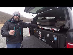Surf Fishing with my Cargo Glide, Truck Vault drawers and my Ford F-150