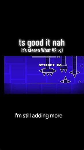 Exploring Stereo What V2 in Geometry Dash