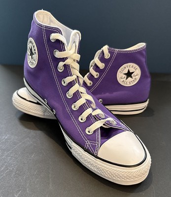 Converse Men’s Purple Chuck Taylor High Tops – All Star Size 8.5 | eBay