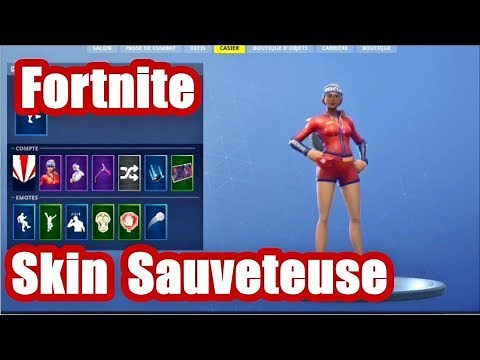 [ Fortnite ] Skin sauveteuse du passe de combat
