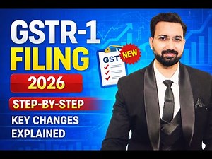 GSTR-1 Filing 2026 🔥 Step-by-Step Guide with Latest Changes