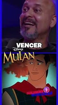 Claudio Galvan: He is the voice and singing of Li Shang in Mulan! #dubbinglive #mulan #dubbingbr
