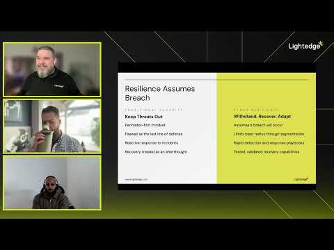Cyber-Resilient Infrastructure with VMware and Lightedge