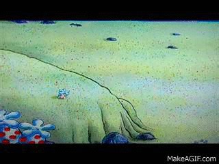 squidward explosion on Make a GIF