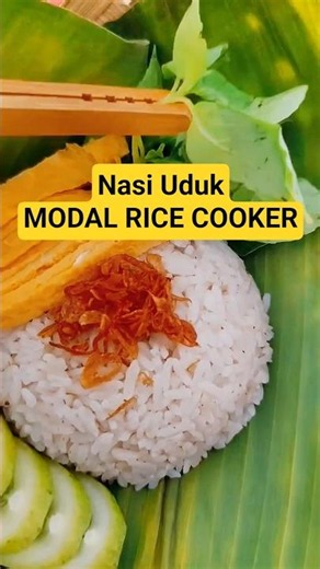 ​Resep Nasi Uduk Sat Set! #nasiudukricecooker #ytshorts #resepmurah #idejualan #chefbongso #viral