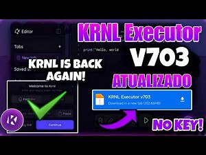 KRNL Executor Mobile New Update V703 😯 krnl executor atualizado link direto + Script Blox Fruit 2026