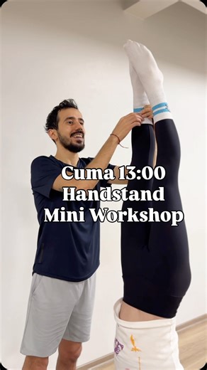 Özberk Baz on Instagram: "Mini workshop serimiz Handstand ile devam ediyor. Bu Cumartesi 13:00’te herkesi bekliyoruz. Workshop stüdyo öğrencilerimize ücretsizdir."