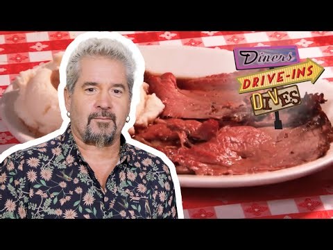 Guy Fieri Devours Massive Corned Beef in San Francisco 🍖| Diners, Drive-Ins and Dives | Food Network