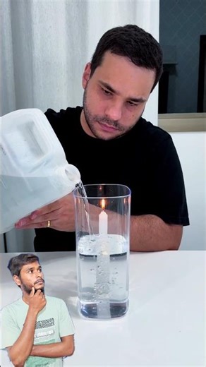 Candle magic experiment 😱🔥| #experiment #magic #science #amazing #shorts