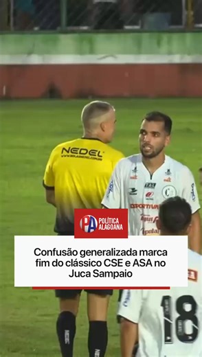 Politica Alagoana on Instagram: "📍Fim de jogo no Estádio Juca Sampaio e o clássico entre CSE e ASA terminou de forma lamentável. Após o apito final, que decretou a vitória do ASA por 2 a 1, a Polícia Militar precisou intervir para conter um tumulto nas proximidades do campo, utilizando spray de pimenta para dispersar os envolvidos. A confusão se estendeu até a entrada dos vestiários, com empurrões entre jogadores e membros das comissões técnicas das duas equipes. O clima ficou ainda mais tenso 