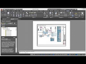 AutoCAD Electrical 2015 Tutorial | Model and Layout