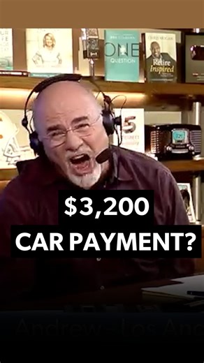 This 24-year-old has $3,200 in car payments, and he makes $320,000 a month. | Dave Ramsey