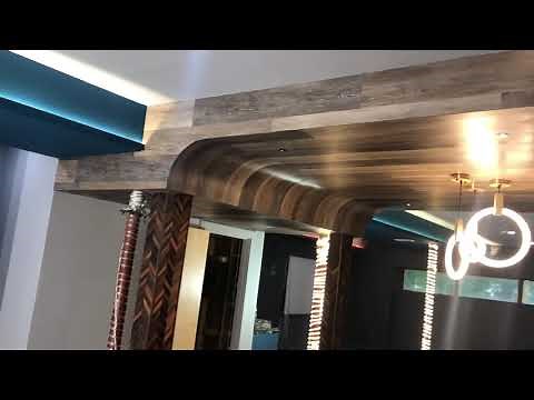 Vinyl plank over ceiling