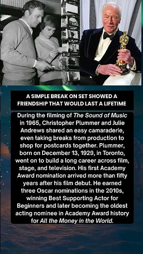 Christopher Plummer — A Friendship in Salzburg and Late Oscar Honors