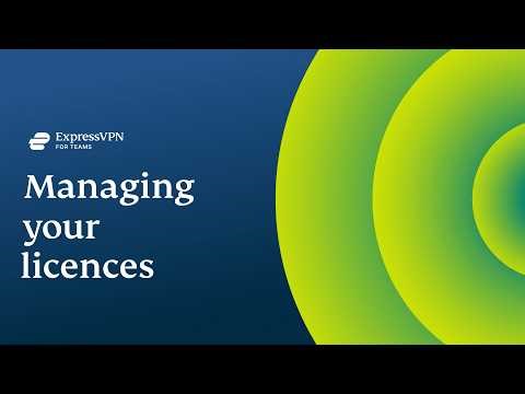 ExpressVPN for Teams | Managing & Assigning User Licences | Express Academy
