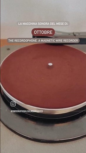 The Recordophone, a magnetic wire recorder