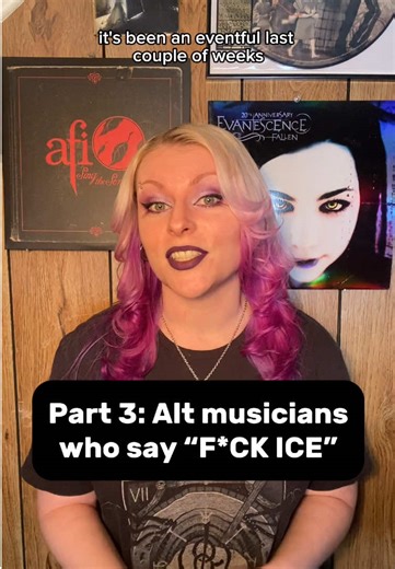 Part 3 of alternative musicians who say 🖕🏻🧊 #flobots #waterparksband #lambofgod #dropkickmurphys #haywire